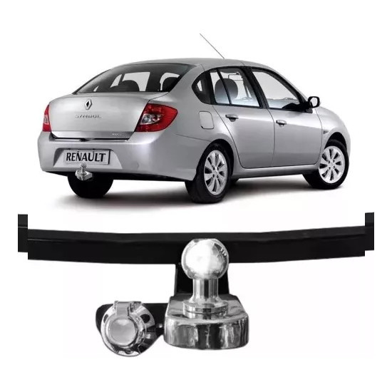 Engate Reboque Fixo Renault Symbol 2009 A 2013 700 Kg