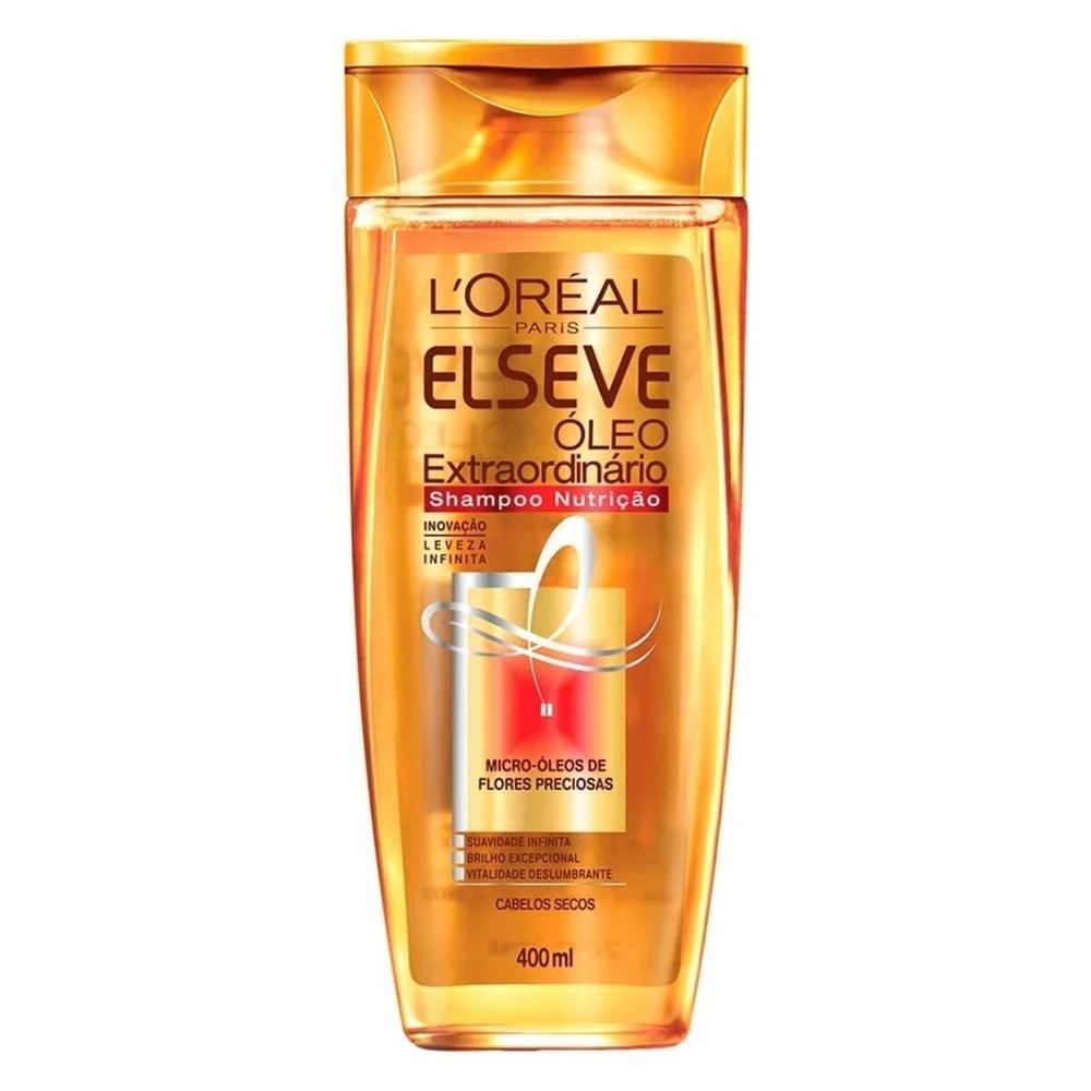 Shampoo Elseve Oleo Extraordinario Nutricao 400ml - Beauty