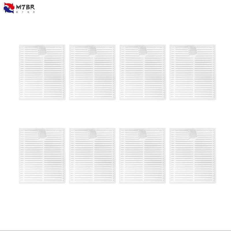 8Pcs Para E10 E12 B112 Robô Aspirador De Pó Peças De Reposição Acessórios De Substituição Do Filtro
