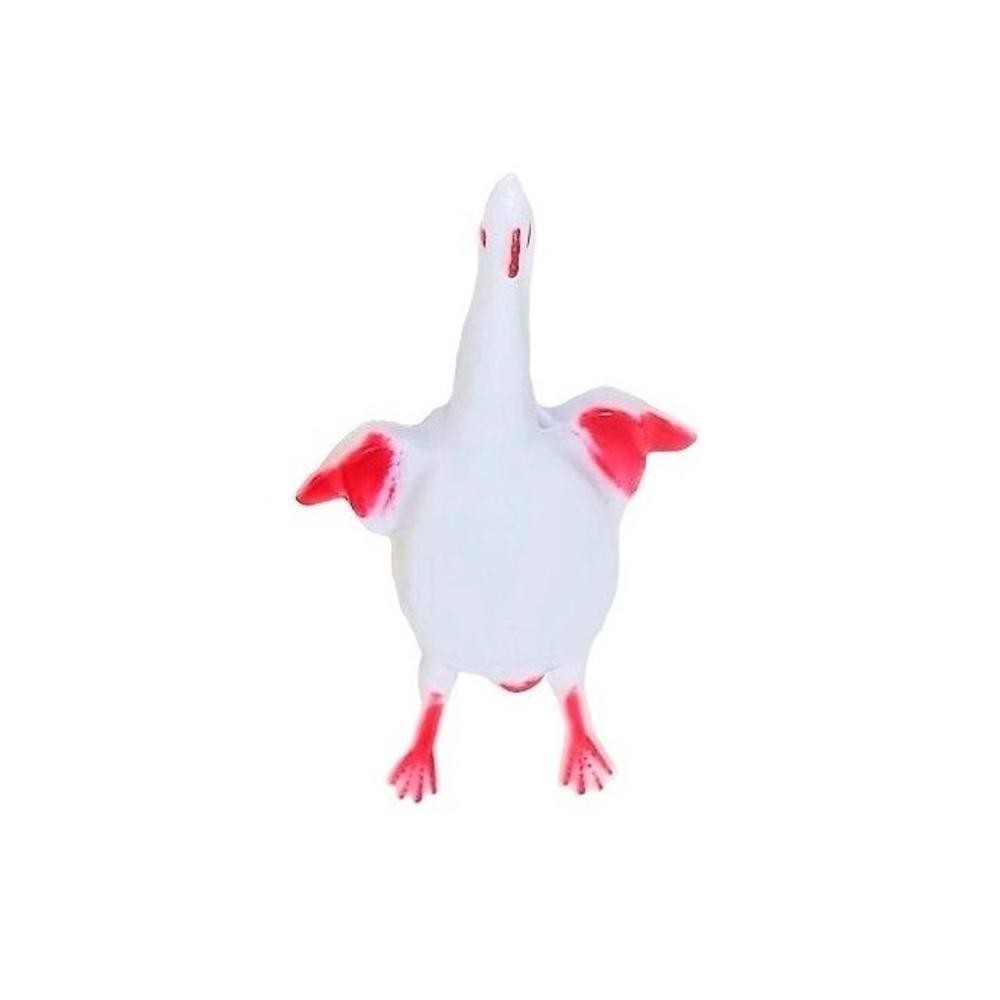 Isca Artificial Franguinho Silicone - Branco