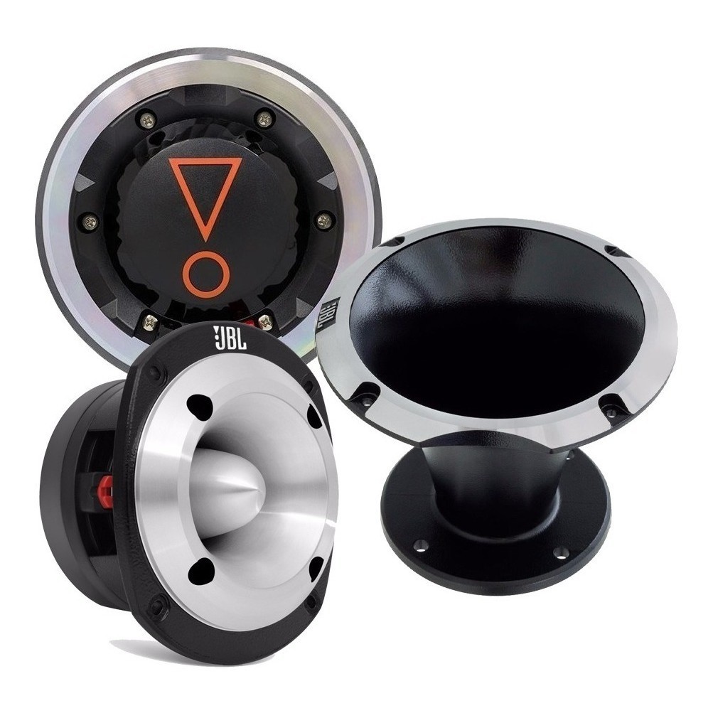 Driver JBL D405 Trio X 160 Watts RMS + Corneta JBL HL14-50 Alumínio + Super Tweeter ST400 Trio 150W