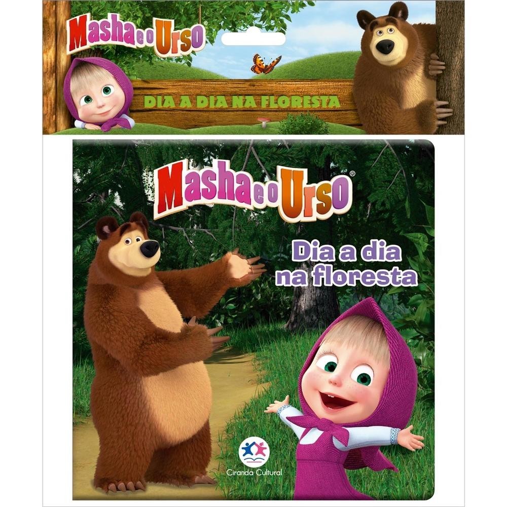 Livro de Banho - Dia a Dia na Floresta - Masha e o Urso