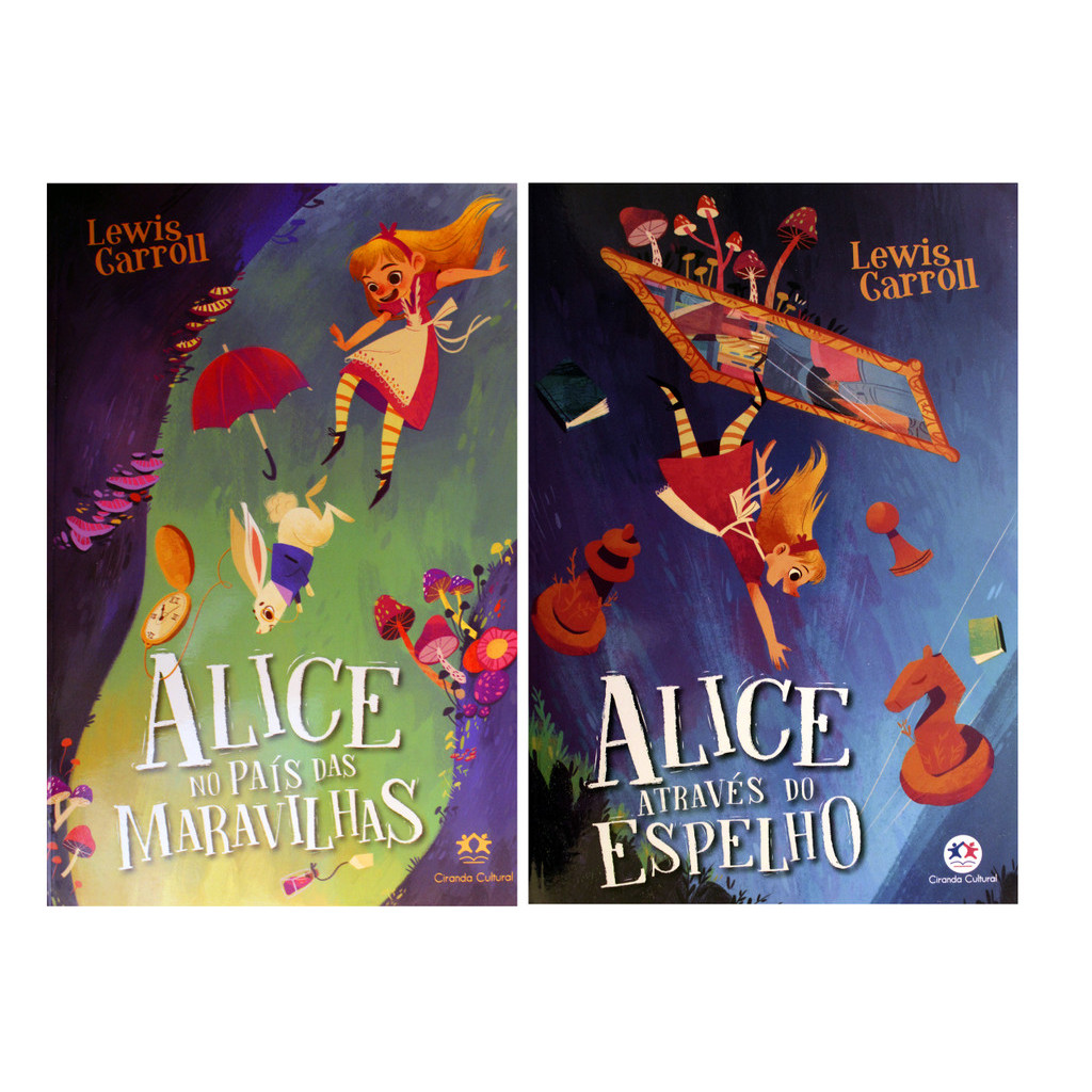 Coleção Alice no Pais das Maravilhas - 2 vol.