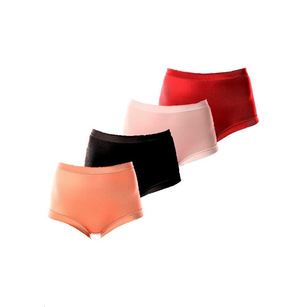 Kit com 4 Calcinhas Demillus 26406 Colorido
