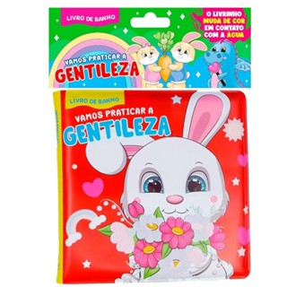 Vamos Praticar a Gentileza Livro de Banho em Oferta na Shopee