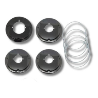 Kit 4 Base Trempe Fogão Atlas Utop Glass Original