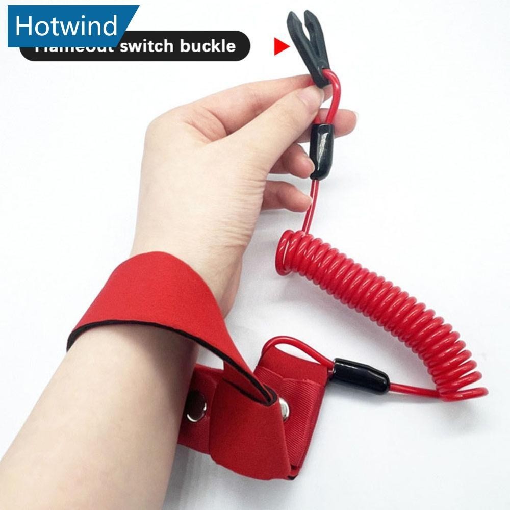 HW Universal Marine Boat Outboard Motor Lanyard Interruptor De Parada Para YAMAHA Jet Ski Chave De Pulso Flutuante K5T5