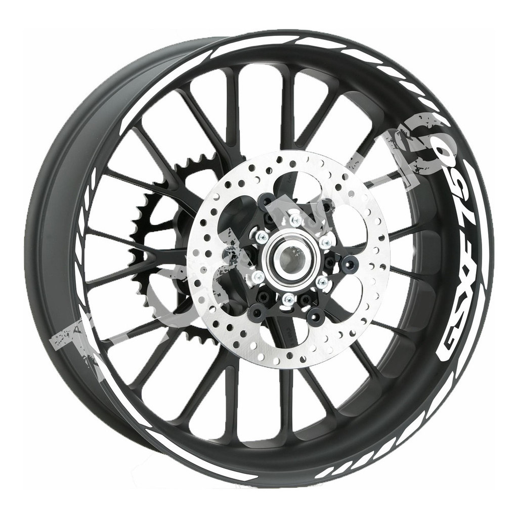 Adesivos Refletivo De Rodas Friso Suzuki Gsx 750f Gsxf 750