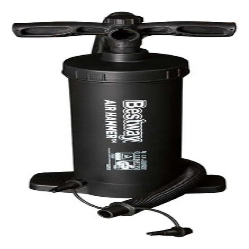 Bomba De Ar Inflador Manual Colchão Boia Botes e Piscina Bestway Infláveis Ntk