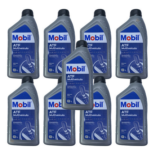 Kit 9l Fluido Oleo Cambio Automatico Dexron Vi Atf 6 Mobil em Oferta na Shopee