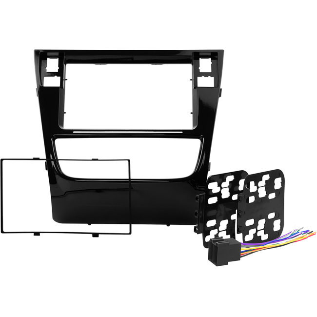 Kit Moldura Painel 7 Pol Gol G6 2013 14 15 2016 2 Din Black Piano Chicote Som Japonês Chinês Espaço Botão Trava E Vidro em Oferta na Shopee