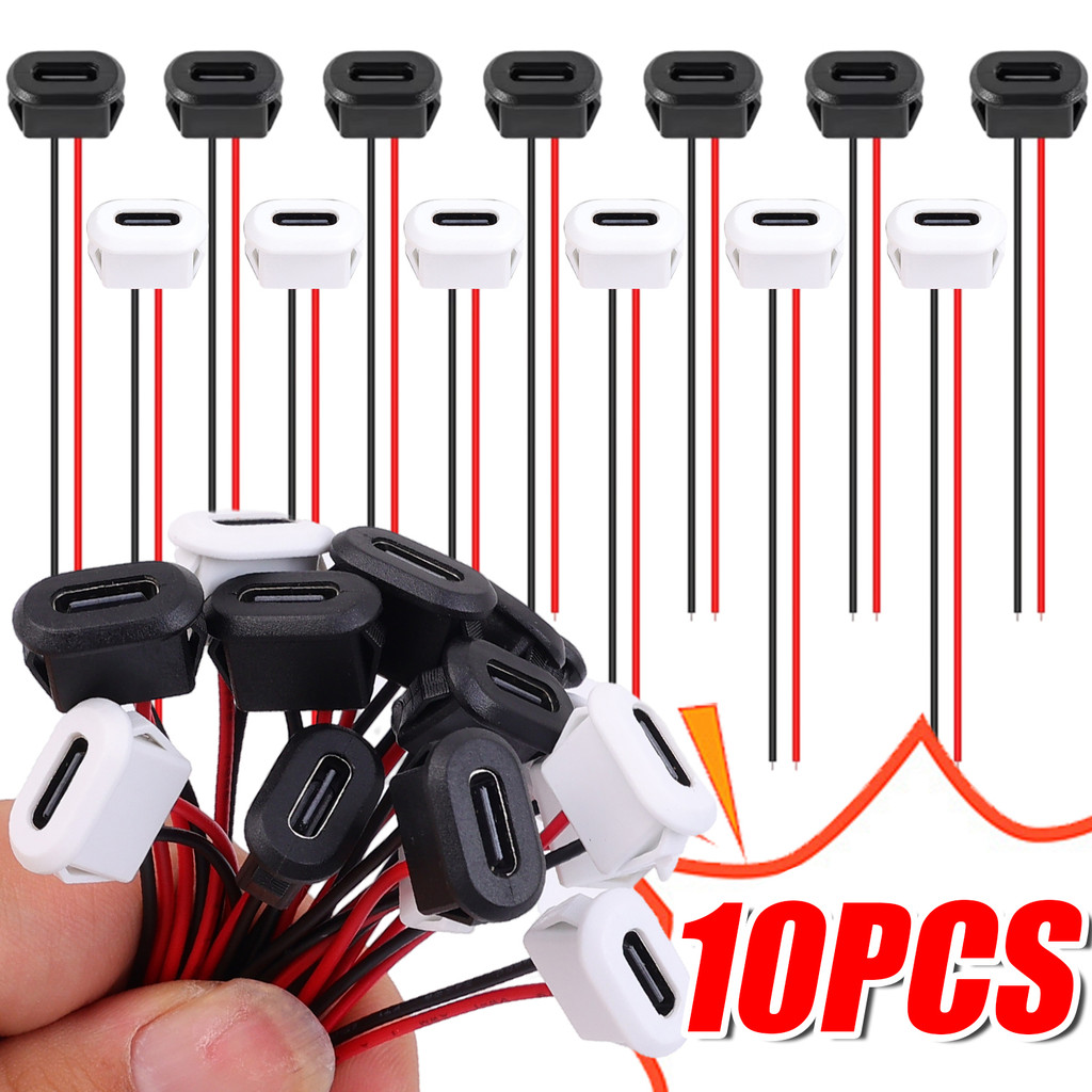 Interface De Soquete De Carregamento Rápido 3A De 2 A 10 Unidades-Com Fio De Soldagem E Fivela De Cartão-Conector Pinos em Oferta na Shopee