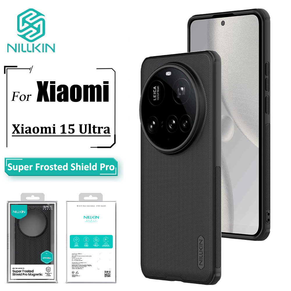 Nillkin Para Xiaomi 15 Ultra Caso Super Frosted Shield Pro Anti Impressão Digital Capa Traseira À Prova De Choque em Oferta na Shopee
