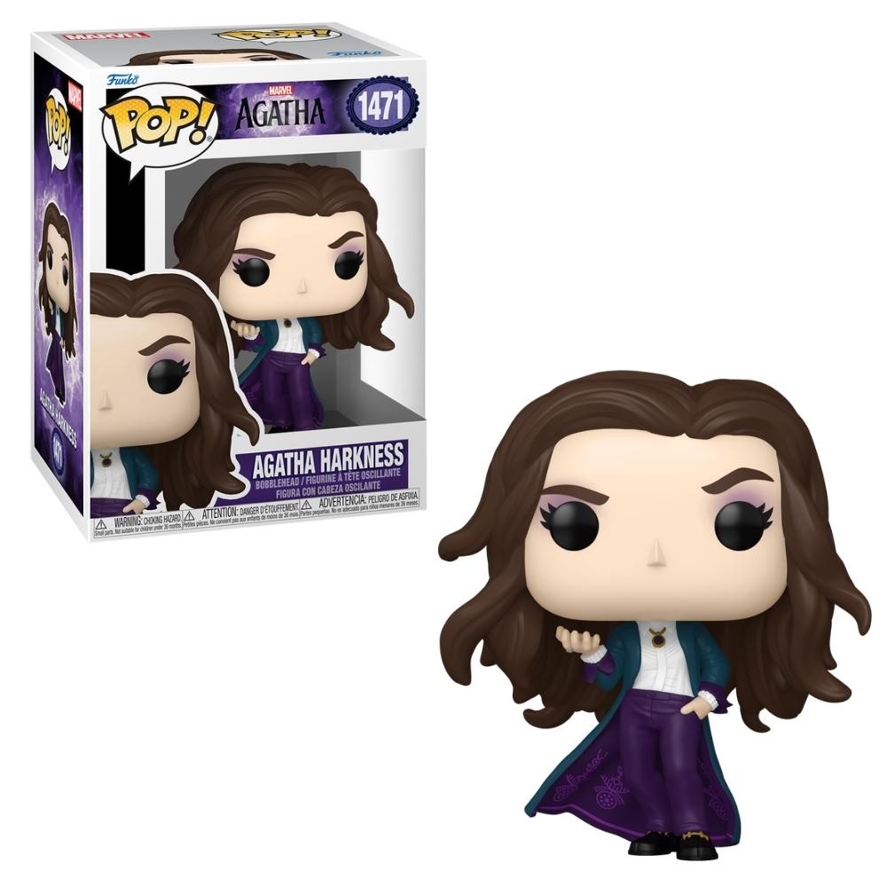 Boneco Funko Pop! Marvel Agatha Desde Sempre Agatha Harkness - Hobbies & Collections