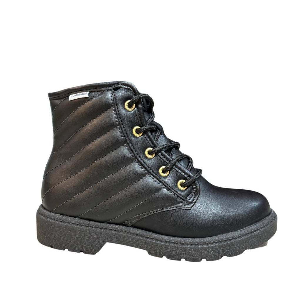 Bota Infantil Coturno Molekinha Infantil Matelassê 2164-131