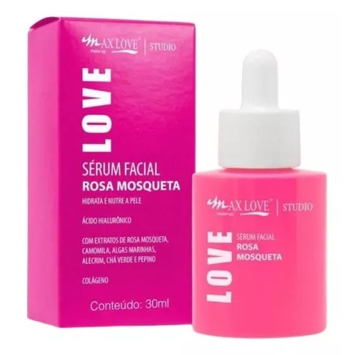 SERUM FACIAL DE ROSA MOSQUETA 30ml MAX LOVE