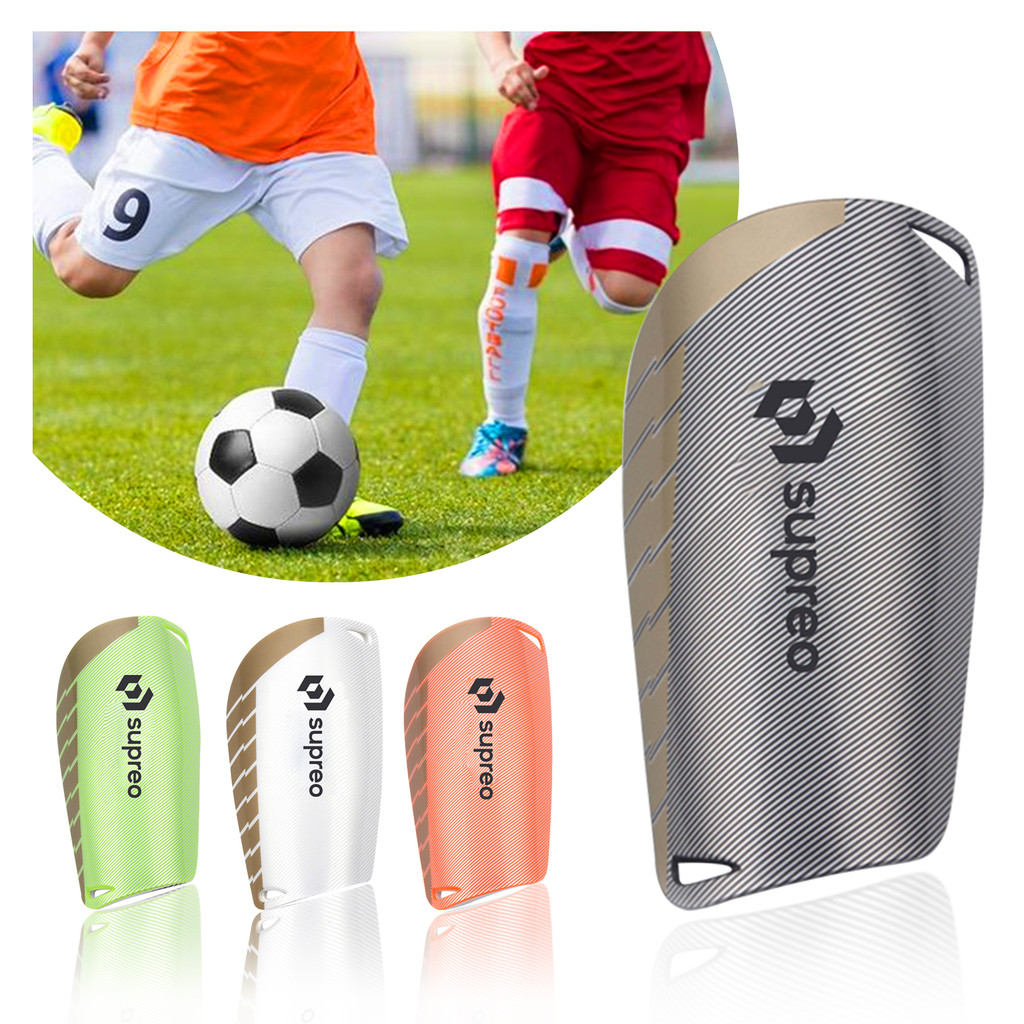 Caneleira futebol esportiva futsal protetor para canela infantil adulto esporte em Oferta na Shopee