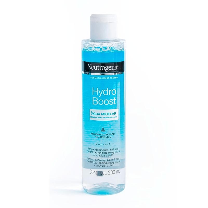 Água Micelar Demaquilante Neutrogena Hydro Boost 200ml em Oferta na Shopee
