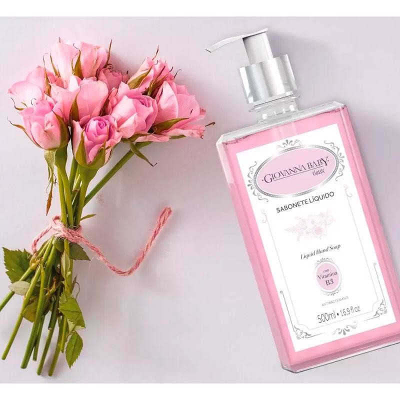 Sabonete Líquido Antibacteriano Giovanna Baby Classic 500ml