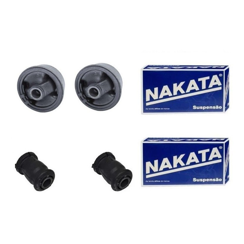 Kit Bucha Bandeja Original Nakata Balança Fielder Corolla 2003 2004 2005 2006 2007 2008 - Spare Parts and Accessories for Vehicles