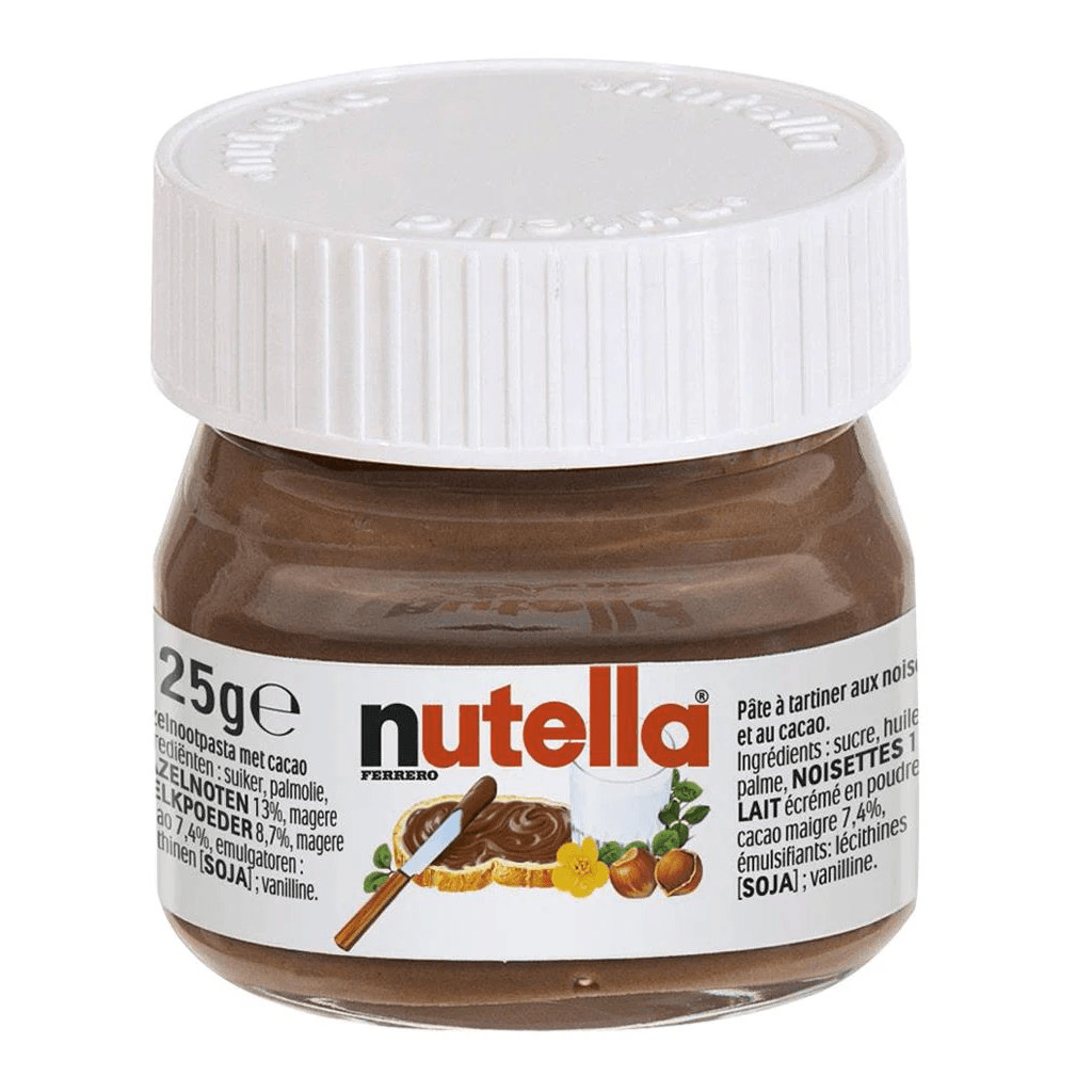 Nutella Mini Verre Vidro 25g
