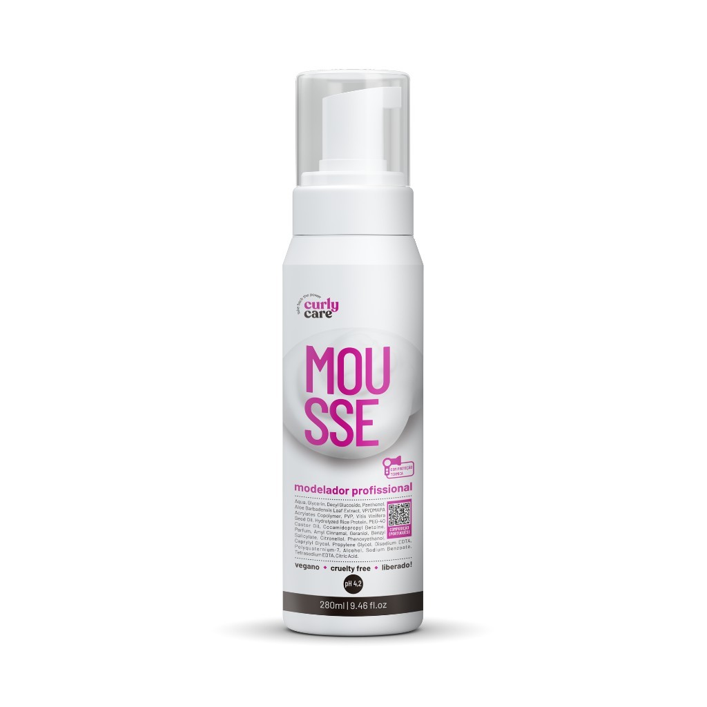 Curly Care Mousse Modelador Profissional 280ml