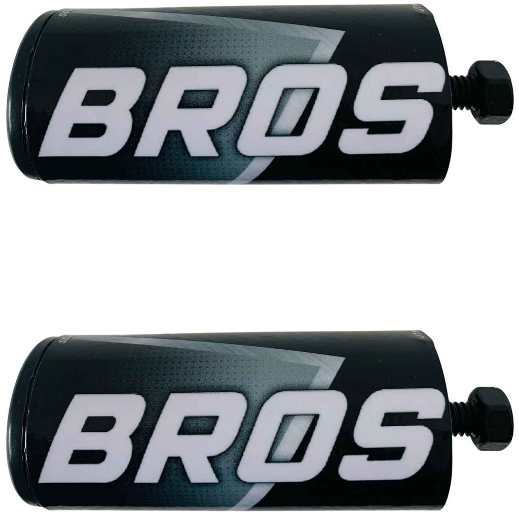 Bros Tubo Par Slider Protetor Carenagem Motor Tanque Preto Pedal Moto para Mata Cachorro