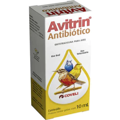 Avitrin Antibiótico Coveli para Pássaros - 10 mL