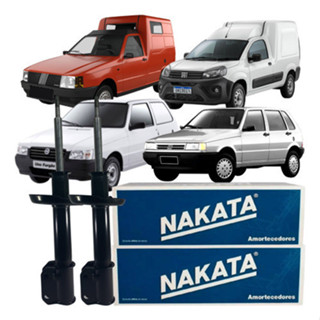 Par Amortecedor Dianteiro Nakata Fiat Uno Mille Fiorino em Oferta na Shopee