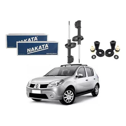 Par Amortecedor Dianteiro Coifa Coxim Renault Sandero Logan