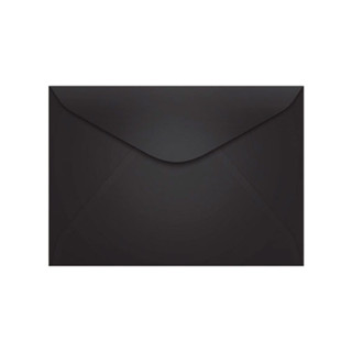 Envelope Color Plus Preto 114x162mm blister com 10 unidades Scrity