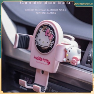 Sanrio Hello Kitty Porta Telefone Para Carro Fixo Decoração De Feminino em Oferta na Shopee