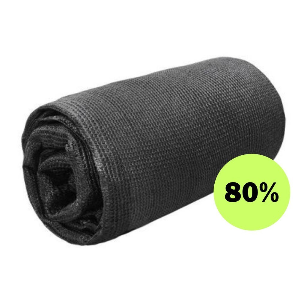Tela Sombrite Sombreamento 80% Para Pergolado Horta Decoração Jardim Viveiro Estufa Orquidário