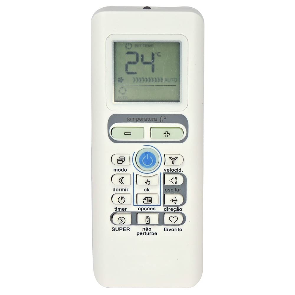 Controle Remoto Ar Condicionado Springer/Midea 42MACA09S5 / 38KCX09S5