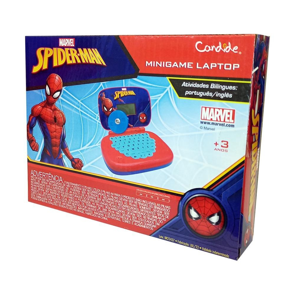 Laptop Infantil Educativo Bilingue - Homem Aranha · foto 2