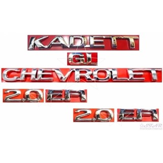 Emblemas Kadett Gl Chevrolet + Laterais 2.0 Efi - 1996 À 99 em Oferta na Shopee