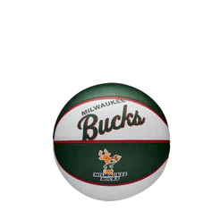 Bola De Basquete Wilson Nba Team Retrô Mini Milkawaukee Bucks