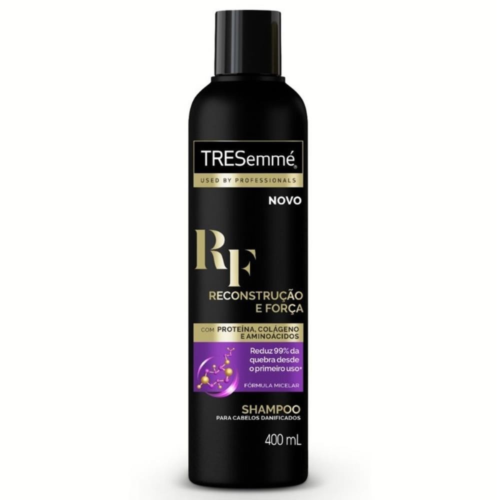 TRESEMMÉ SHAMPOO RECONSTRUÇÃO E FORÇA COM 400ML - Beauty
