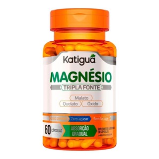 MAGNÉSIO TRIPLA FONTE 500MG COM 60 CÁPSULAS em Oferta na Shopee