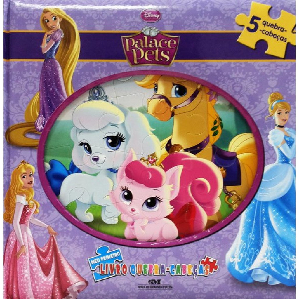 PALACE PETS: MEU PRIMEIRO LIVRO DE QUEBRA-CABEÇAS