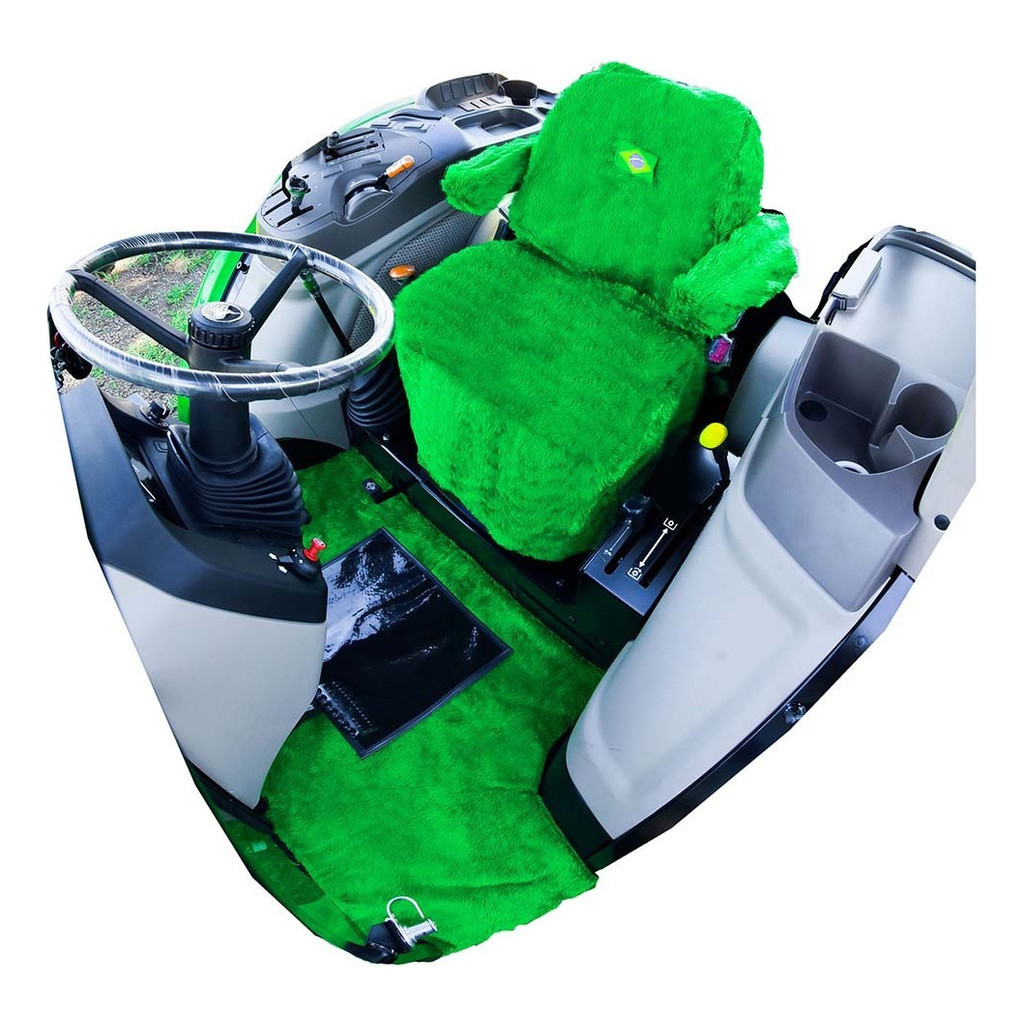 Capa Operador com capa apoio braços E Soalho Chinil Trator Compatível John Deere®  Toda linha 5e