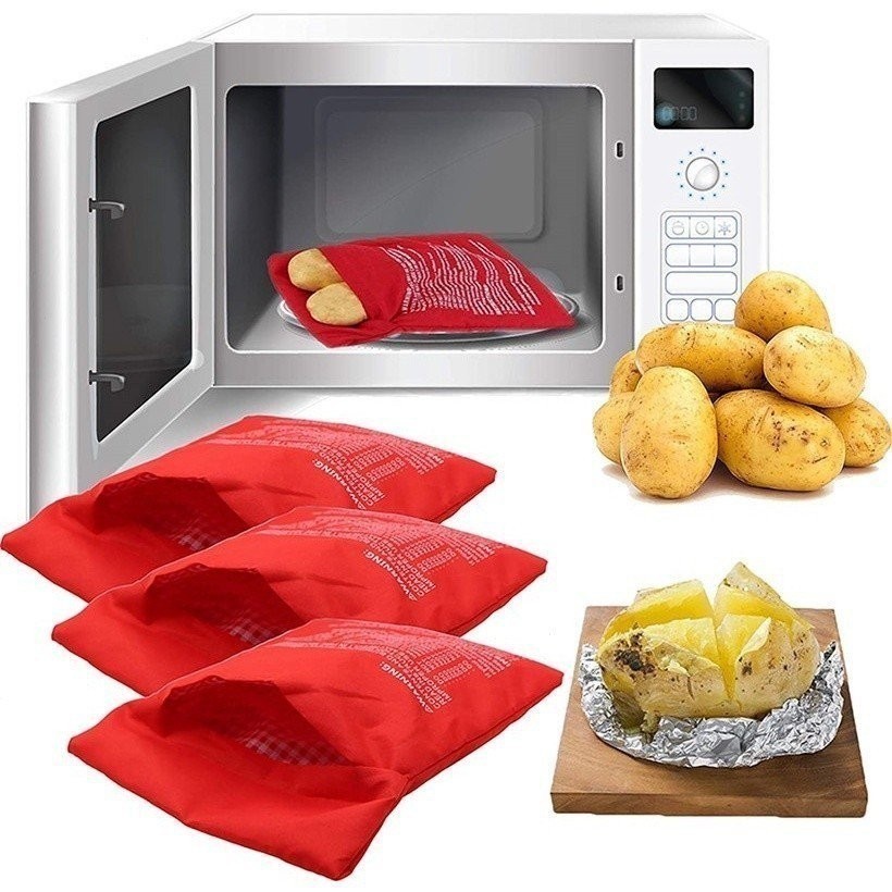 Fogão Para Saco De Forno Microondas Fogão De Batata De Cozimento Rápido Acessórios De Cozinha