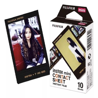 Filme Fotográfico Fujifilm Instax Mini Preto 10 Fotos em Oferta na Shopee