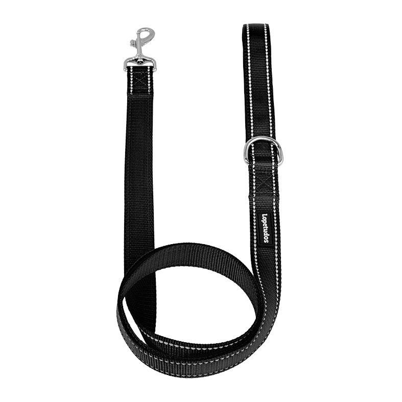 Guia para Cachorros Lopetudos TourTime1, 1.5m, Preto, LP-GTT-15BK