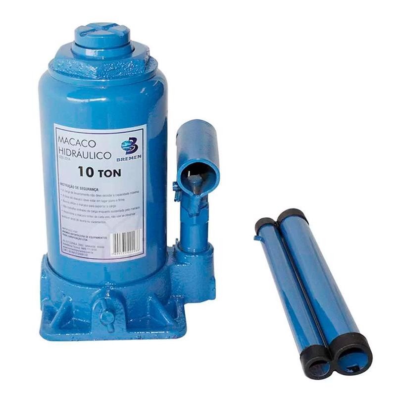 Macaco Hidráulico Tipo Garrafa 10 Toneladas 2214 BREMEN - Spare Parts and Accessories for Vehicles