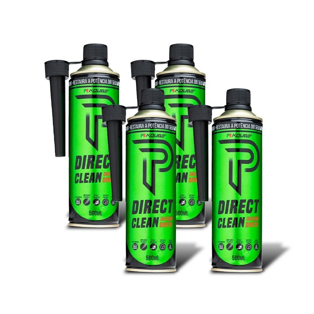Direct Clean (via Tanque) Koube - 500ml - Kit 04 Unid