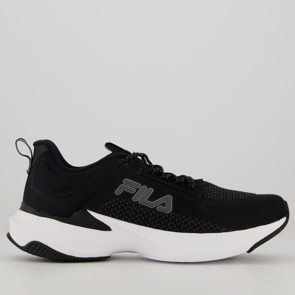 Tênis Fila Master Preto e Cinza - Men Shoes