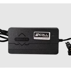 CARREGADOR DE BATERIA BICICLETA E VEÍCULO ELÉTRICO 60V 24AH