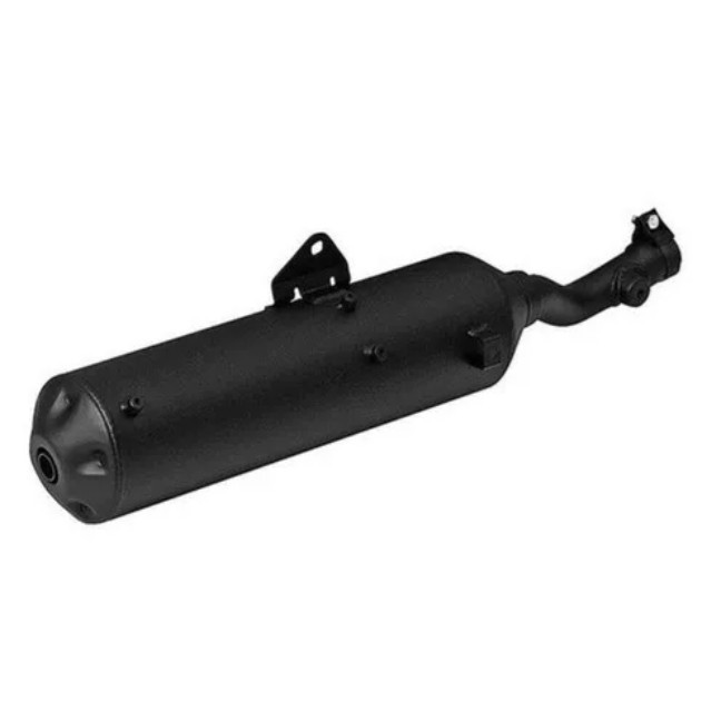 Escapamento Xtz Lander 250 Modelo Original Fortuna Preto