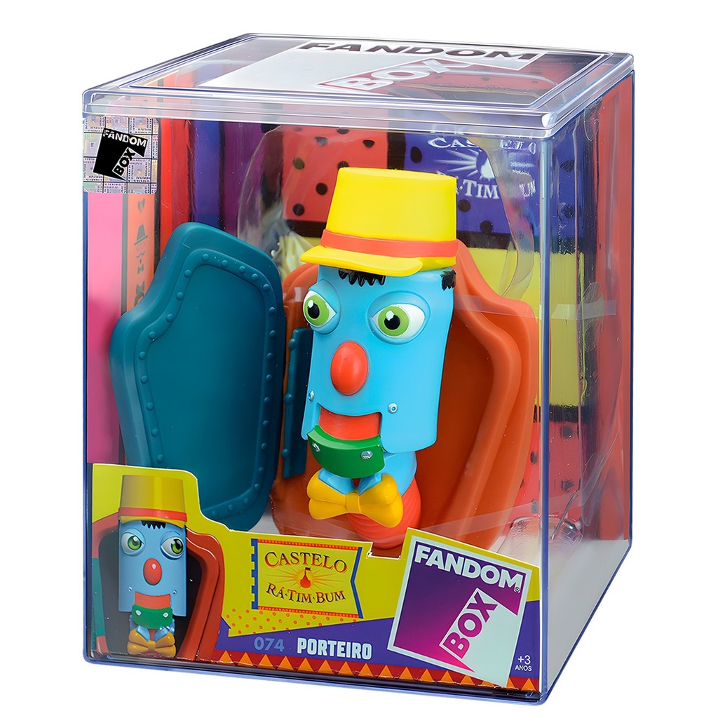 Boneco Porteiro Castelo Rá Tim Bum Fandom Box 074 Na Caixa Expositora - Líder Brinquedos